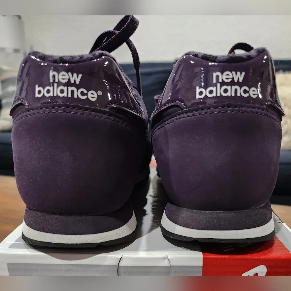 New Balance Women's 373 Sneakers Purple Leopard Sz 9.5 - Picture 8 of 10